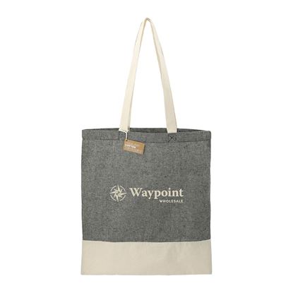 Picture of Split Recycled 5oz Cotton Twill Convention Tote