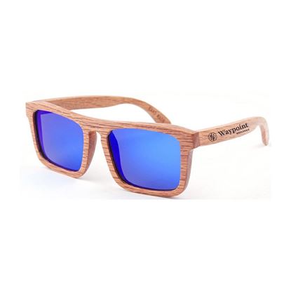 Picture of Retro ZebrRetro Zebra Wooden Sunglasses