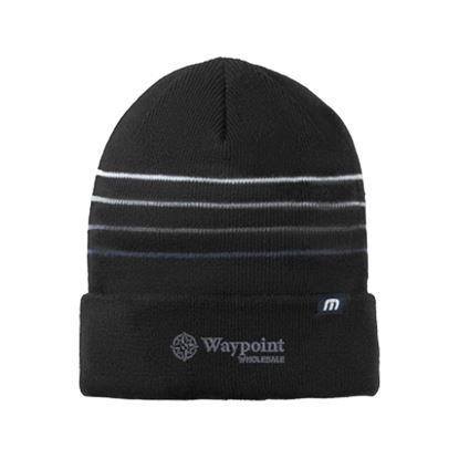 Picture of TravisMathew Striped Cuffed Beanie